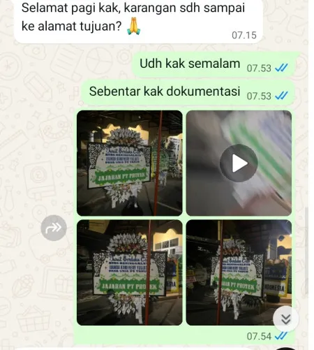 Pengiriman Papan Bunga Selamat Wedding Venue Jakarta Selatan