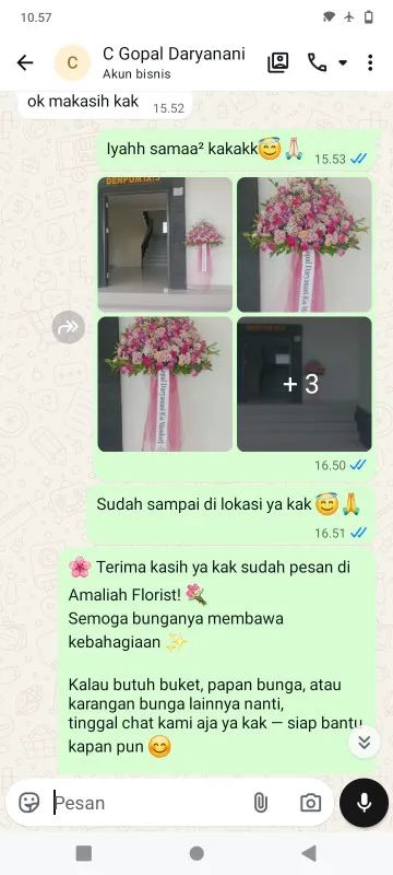 Pengiriman Karangan Bunga Wedding Venue Jakarta Selatan